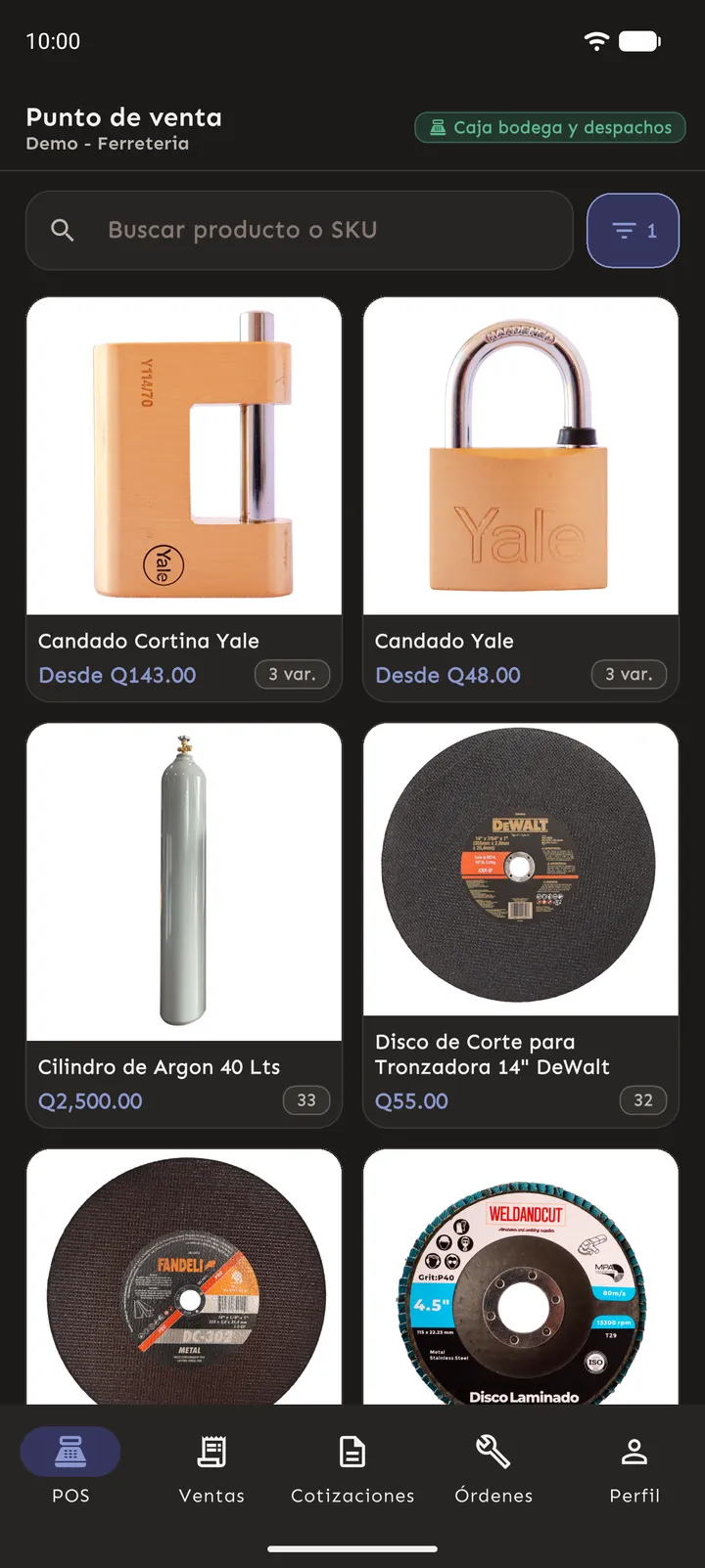 Punto de venta