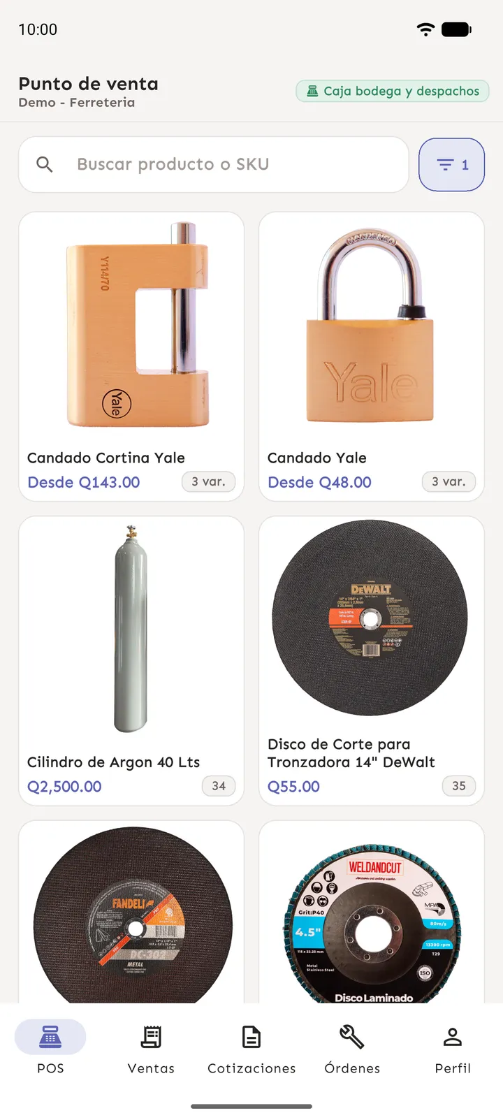 Punto de venta